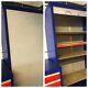 Industrial Heavy Duty Tambour Tooling Workshop Cabinet Cupboard With 4 Shelves