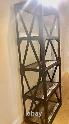 Industrial and Rustic Chic Shelving Unit Quality Finish. Handmade in the UK