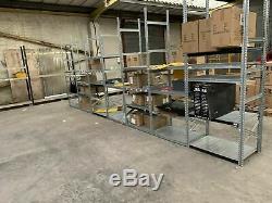 JOB LOT Heavy Duty Warehouse Racking Professional Grade 42 Bays, 300+ Shelfs