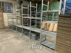 JOB LOT Heavy Duty Warehouse Racking Professional Grade 42 Bays, 300+ Shelfs