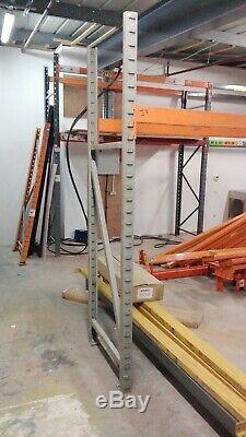 Job Lot Pallet Racking 9 Bays Heavy Duty storage, industrial shelving warehouse
