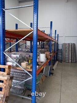 Joblot Dexion 2tonne Heavy Duty Racking Uprights Beams Decking Good Condition