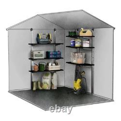 Keter 97cm / 38.1 Shelving Kit in Black Heavy Duty Storage