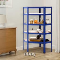 Large Garage Racking 3 Bays Shelving Unit Boltless Heavy Duty Shelf Shed Storage