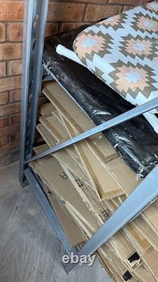 Large Heavy 2m Duty Metal Garage Racking Shelving Unit Homebase Steel Storage