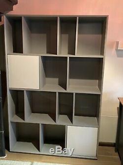 Last one. Made. Com Large Stretto Shelves, Grey, Used, Good Condition