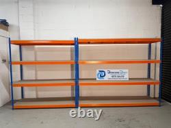 Longspan 2.4m Racking Shelving Extra Heavy Duty Storage Garage Workshop New
