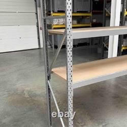 Longspan Shelving Industrial Heavy Duty Shelves 1.2m Length Modular Bays