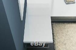 Luxury Bathroom Home Shelf Cast Stone and Bracket Heavy Duty White Full Range