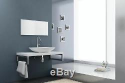 Luxury Bathroom Home Shelf Cast Stone and Bracket Heavy Duty White Full Range