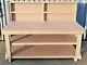 Mdf Wooden Workbench 4ft To 8ft Work Table Industrial Bench Heavy Duty