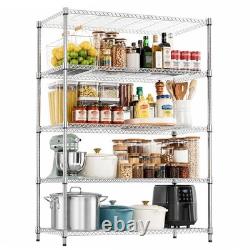 MZG 5 Tier Heavy Duty Racking Shelf Garage Shelving Storage Shelves 180x120x45cm