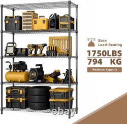 MZG Garage Shelving Heavy Duty Utility Storage Shelves Metal Organizer Rack