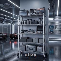 MZG Heavy Duty Metal Garage Shelves Unit Storage Shelving Boltless Tool Shelf