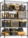 Mzg Storage Rack Tool Shelf Heavy Duty Shelves Garage Shelving Wire Adjustable