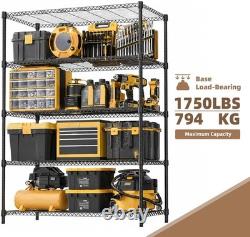 MZG Storage Rack Tool Shelf Heavy Duty Shelves Garage Shelving Wire Adjustable