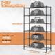 M Mzg 6 Tier Heavy Duty Garage Shelving, Adjustable Metal Storage Rack