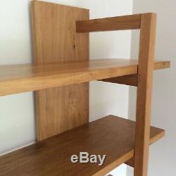 M&S Sonoma Oak Bookcase Shelving Display Unit Great condition
