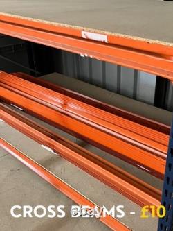 Mecalux M7 Warehouse Racking Heavy Duty 450kg per Shelf, Excellent Condition Mecalux M7 Warehouse Racking Heavy Duty 450kg per Shelf, Excellent Condition