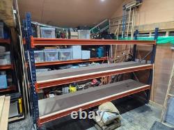 Mecalux speedlock shelving. 2000h x 2700w x 600d mm. Heavy-Duty rated 550 kg