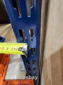 Mecalux speedlock shelving. 2000h x 2700w x 600d mm. Heavy-Duty rated 550 kg