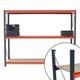 Megarack Heavy Duty Longspan Garage Workshop Racking Shelving 2m X 1.8m X 0.6m