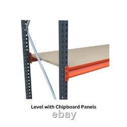 MegaRack Heavy Duty Longspan Garage Workshop Racking Shelving 2M x 1.8M x 0.6M