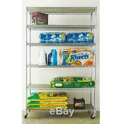 Member's Mark 6-Level Commercial Storage Shelving, Heavy duty steel withzinc plated