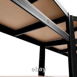 Metal Heavy Duty Shelving with1 Corner Garage Racking/Shelving & 2 x 700mm Bays