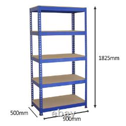 Metal Racking Garage Storage Shelving Boltless Heavy Duty 200Kg per Shelf