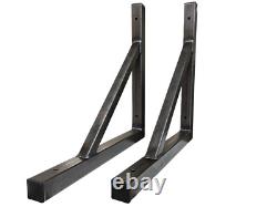 Metal Reinforced Shelf Bracket Box Section Mild Steel Heavy Duty UKMADE FREE PP