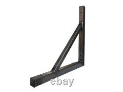 Metal Reinforced Shelf Bracket Box Section Mild Steel Heavy Duty UKMADE FREE PP