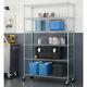 Metal Shelving On Wheels Heavy Storage Racking Unit Duty Garage Casters 6 Tier