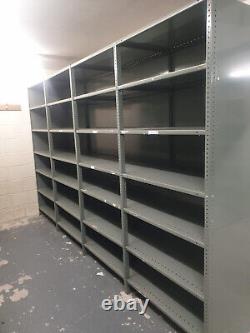 Metal heavy duty warehouse shelving system