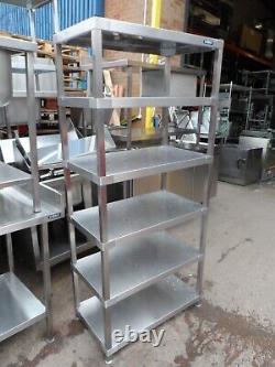 Moffat Heavy Duty 6 Tier Stainless Steel Shelf Unit £400 + Vat
