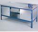 New Extra Heavy Duty Wood & Steel Top Workbench Cupboard & Shelf Size Choices