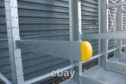 NEW HEAVY DUTY CANTILEVER RACKING 5000mm TALL 1000KG UDL ARMS 5 POST RUN