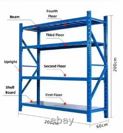NEW Heavy Duty Shelving Excellent Condition UK Delivery