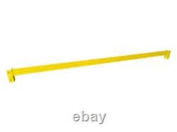 New Double Heavy Duty Shelving Boltless Shelf Metal Garage Office Black & Yellow