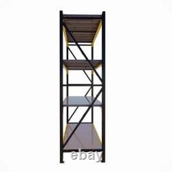 New Heavy Duty Office Storage Garage Racking 2m H x 0.6m D x 2m L Metal Shelving
