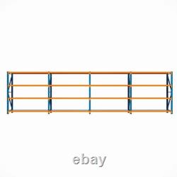New Heavy Duty Shelving Bay Boltless Shelf Metal Garage Office Home Storage