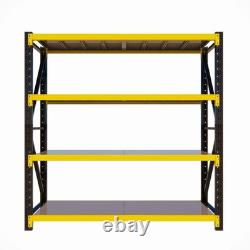 New Heavy Duty Shelving Bay Boltless Shelf Metal Garage Office Home Storage