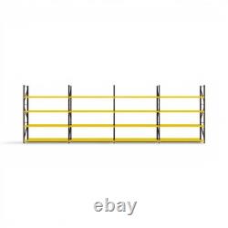 New Heavy Duty Tyre Racking 550mm Deep x 2M 3M High 1 to 4 Bays Shelving