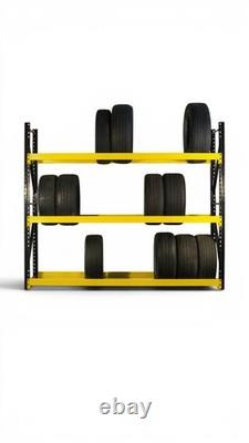 New Heavy Duty Tyre Racking Storage 2m H x 2m W x 550mm D Garage MOT Workshop