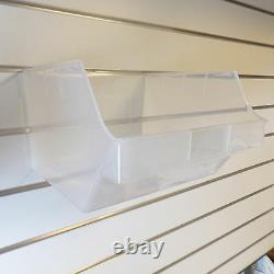 New Large Heavy Duty Big Storage Box Slatbox Shelfbox Slatwall Display