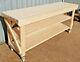 New! Wooden Workbench With Rear And Side Mdf Up-stands -4ft To 8ft Heavy Duty