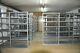 Over 60' Warehouse Racking Shelving Heavy Duty Metal Available Until Mid Aug