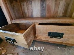 Oak furniture land bookcase solid oak
