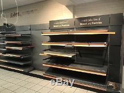 Orwak 3110 Metal Shelving Heavy Duty Deli Counter Fridge Display Retail Shop