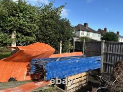 PALLET RACKING HEAVY DUTY 3m, 9 Uprights, 21 Boards, 62 Beams